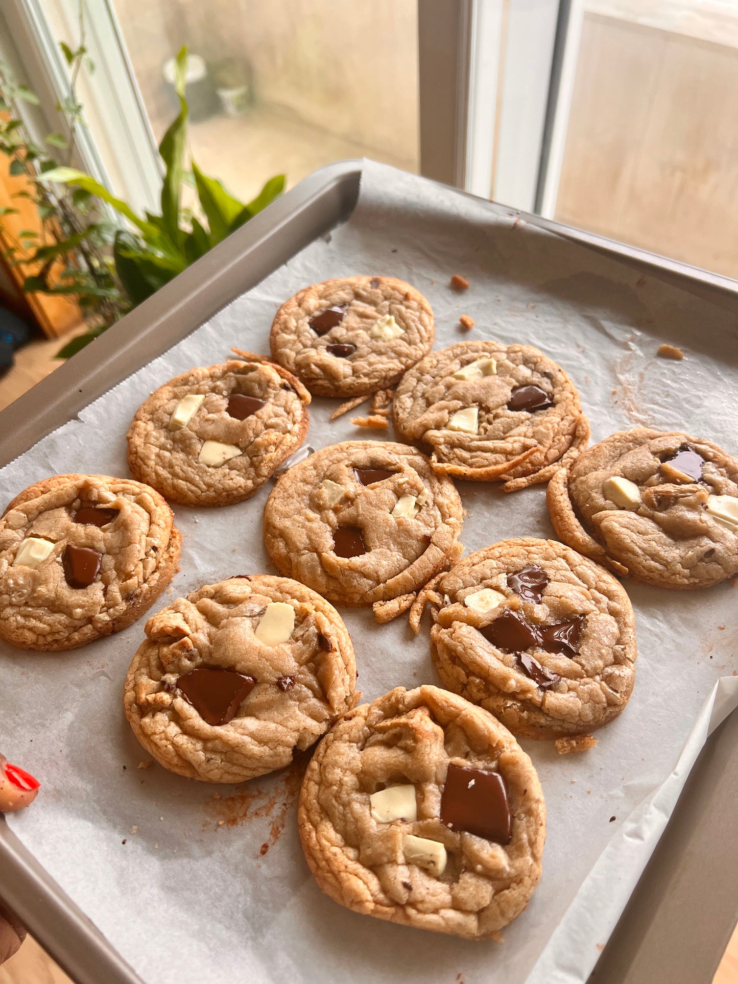 Biscoitos com Pedaços de Chocolate