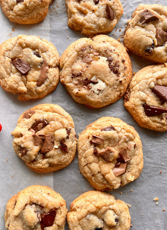 Biscoitos com Pedaços de Chocolate