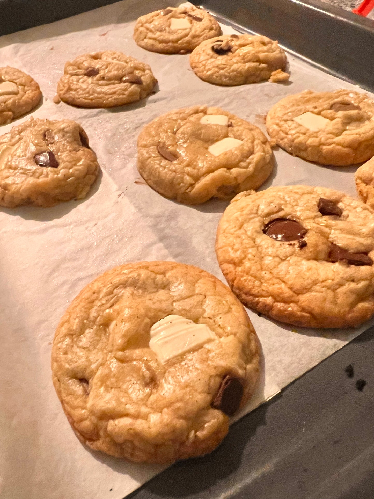 Biscoitos com Pedaços de Chocolate