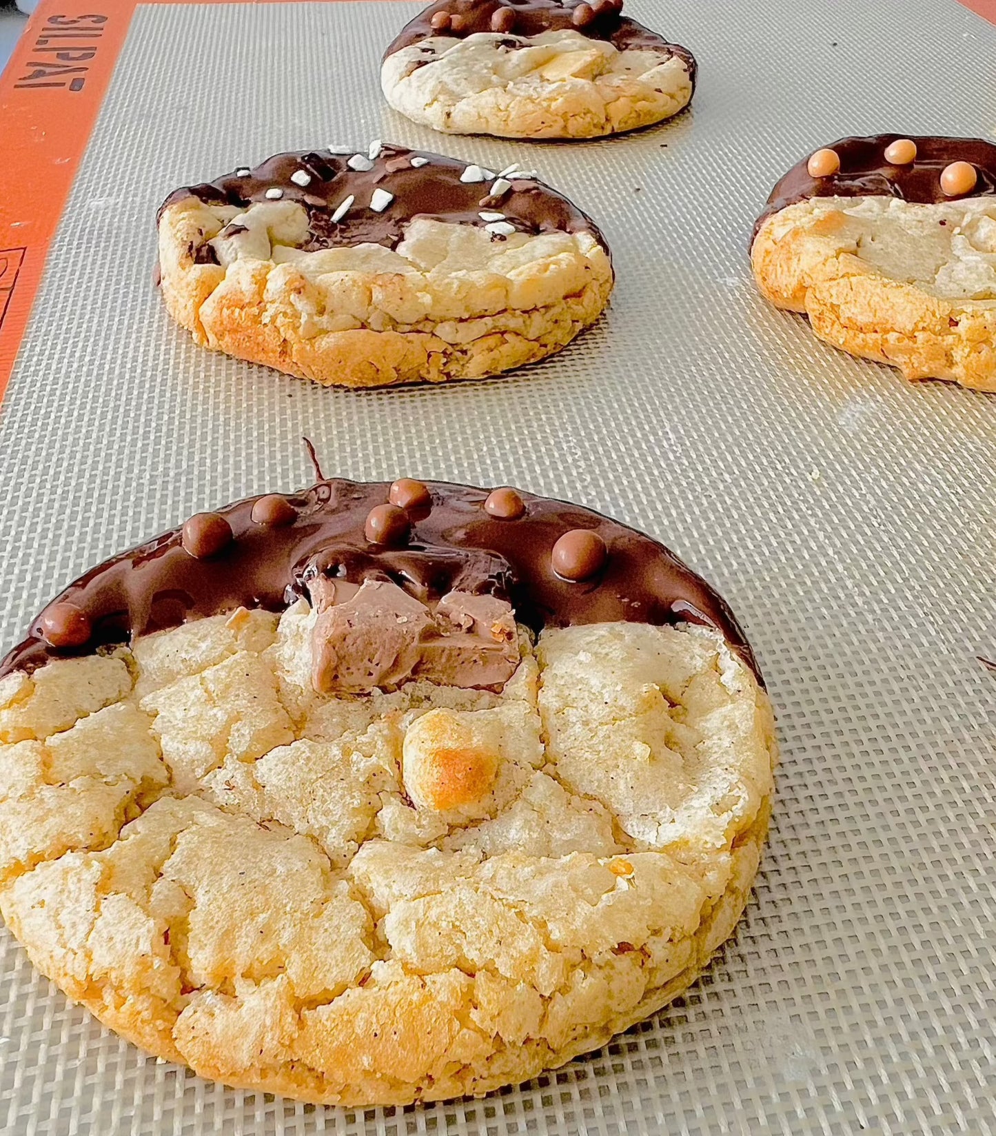 Biscoitos com Pedaços de Chocolate