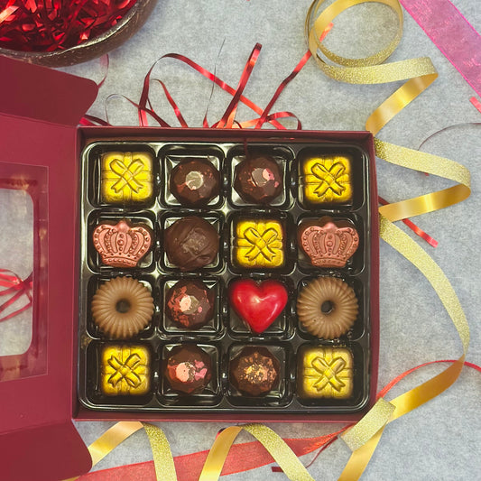 Dreamy Box Chocolate Bonbons - Red